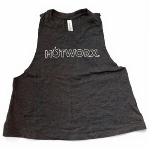 (SOLD) WOMENS SIZE SMALL HOTWORX LOGO CROPPED TANK TOP